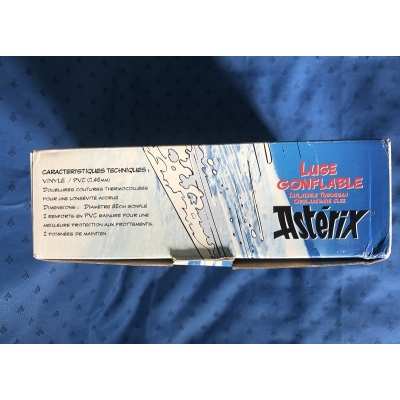 copy of rare Asterix sled in unopened blister pack from 2005