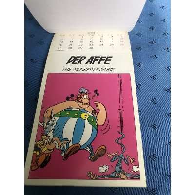 Rare 1994 calendar with detachable card