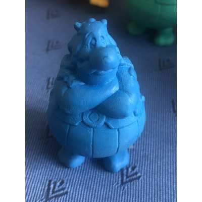 Asterix Pelikan blue eraser Obelix new