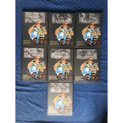 Ultra rare Astérix les 7 tomes intégrale luxe hachette/Dargaud neufs sous blister