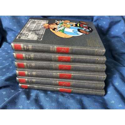 Astérix 6 tomes intégrale luxe hachette/Dargaud