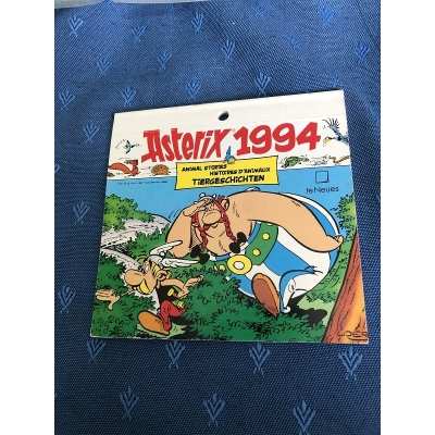 Astérix Rare calendrier de poche neuf de 1994 avec support intégré Astérix Rare calendrier de poche neuf de 1994 avec support intégré