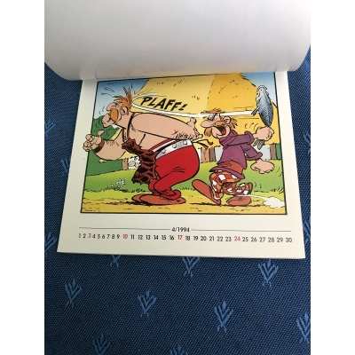Astérix Rare calendrier de poche neuf de 1994 avec support intégré Astérix Rare calendrier de poche neuf de 1994 avec support intégré