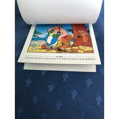 Astérix Rare calendrier de poche neuf de 1994 avec support intégré Astérix Rare calendrier de poche neuf de 1994 avec support intégré