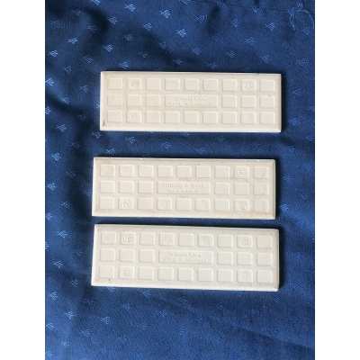 Asterix the complete set of 3 listel tiles earthenware tiles