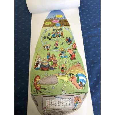 Ultra rare calendrier géant détachable de 60 x 27 cm de 1982 Ultra rare calendrier géant détachable de 60 x 27 cm de 1982