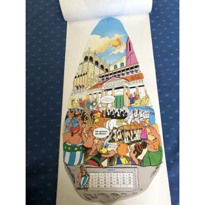 Ultra rare calendrier géant détachable de 60 x 27 cm de 1982 Ultra rare calendrier géant détachable de 60 x 27 cm de 1982