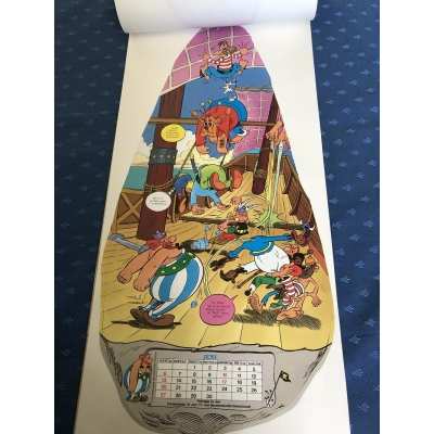 Ultra rare calendrier géant détachable de 60 x 27 cm de 1982 Ultra rare calendrier géant détachable de 60 x 27 cm de 1982