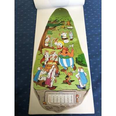 Ultra rare giant detachable calendar 60 x 27 cm from 1982 Ultra rare giant detachable calendar 60 x 27 cm from 1982