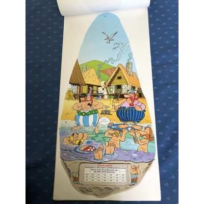 Ultra rare giant detachable calendar 60 x 27 cm from 1982 Ultra rare giant detachable calendar 60 x 27 cm from 1982