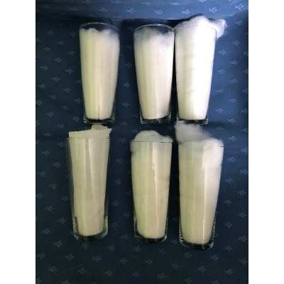 Asterix rare complete set of 6 new glasses from 1967 Asterix rare complete set of 6 new glasses from 1967