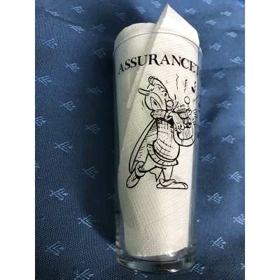Astérix verre de 1967 Assurancetourix neuf