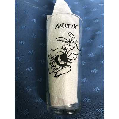 copy of Asterix 1967 glass Miraculix new