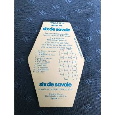 Astérix puzzle six de Savoie N° 10