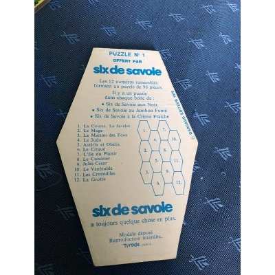 Astérix puzzle six de Savoie N° 1