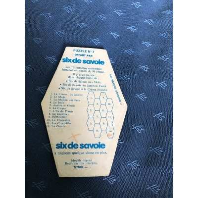 Astérix puzzle six de Savoie N° 7