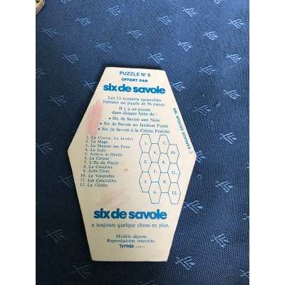 Astérix puzzle six de Savoie N° 8