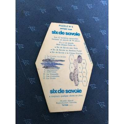 Astérix puzzle six de Savoie N° 6