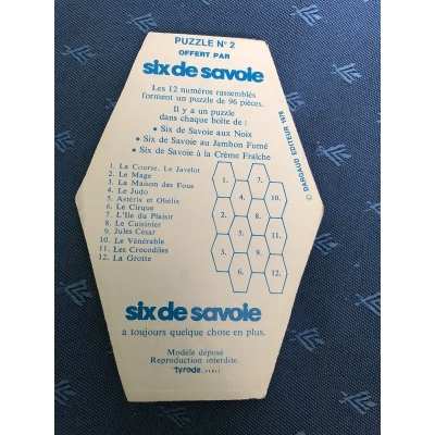 Astérix puzzle six de Savoie N° 2 neuf !!!