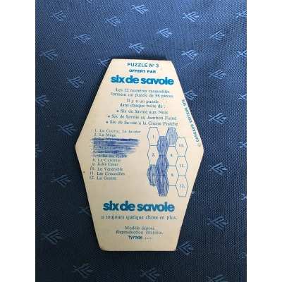 Astérix puzzle six de Savoie N° 3