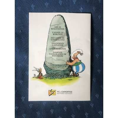 Ultra rare Astérix Parodie " la quête de l'Yclium"