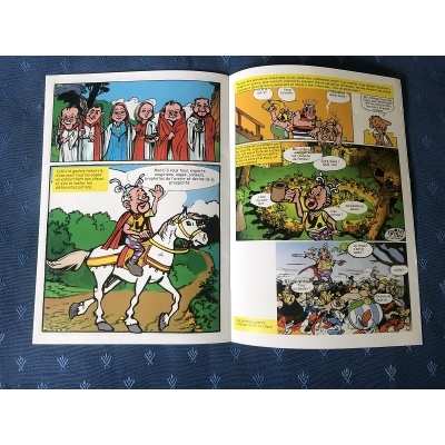 Ultra rare Astérix Parodie " la quête de l'Yclium"