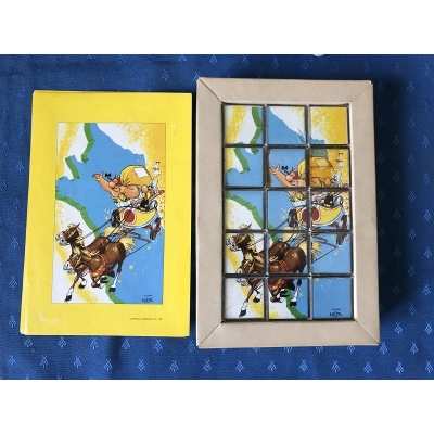 Rare Astérix puzzle 15 cubes de 1967 Rare Astérix puzzle 15 cubes de 1967