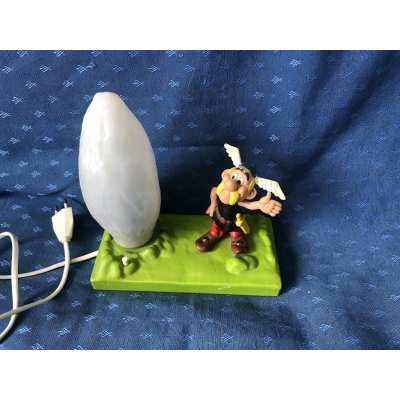 Ultra rare Asterix pieter klick lamp with original label