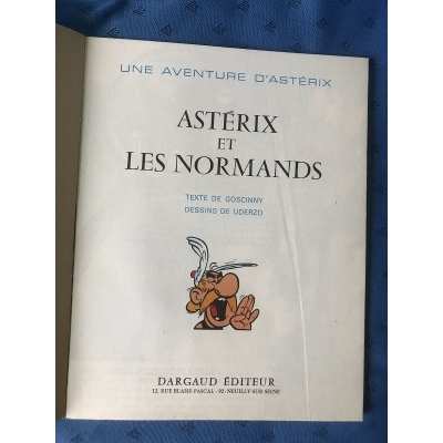 Astérix et les normands Offert Par ELF 1972