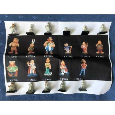 Astérix rare série complète 55 figurines Métal Magic Hobby Products