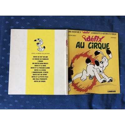 Astérix " Idefix au cirque " lombard de 1973