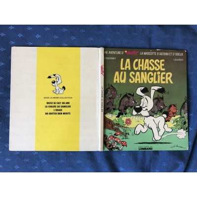 copy of Asterix "Idefix at the circus" lombard, 1973