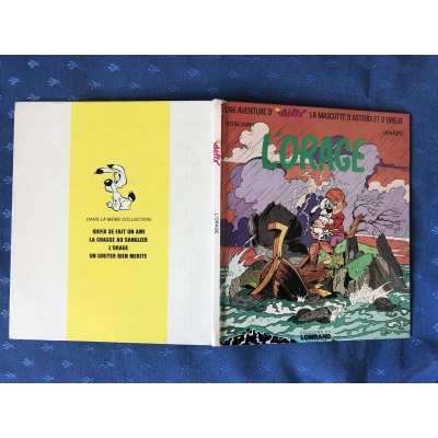 Astérix idefix " l'orage" lombard de 1972