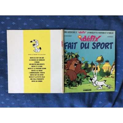 copy of Asterix "Idefix at the circus" lombard, 1973