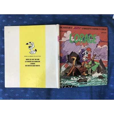 copy of Asterix "Idefix at the circus" lombard, 1973