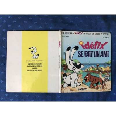 copy of Asterix "Idefix at the circus" lombard, 1973