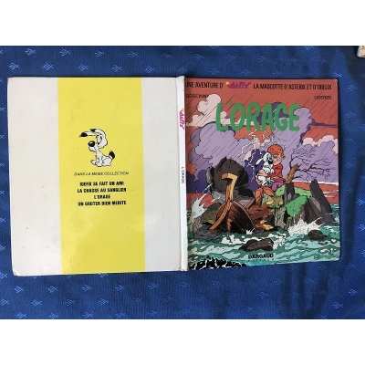Astérix idefix " l'orage" Dargaud de 1972 (1)