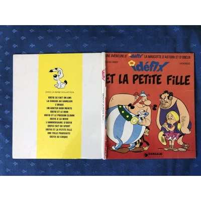 Astérix " idefix et la petite fille " Dargaud de 1973 Astérix " idefix et la petite fille " Dargaud de 1973