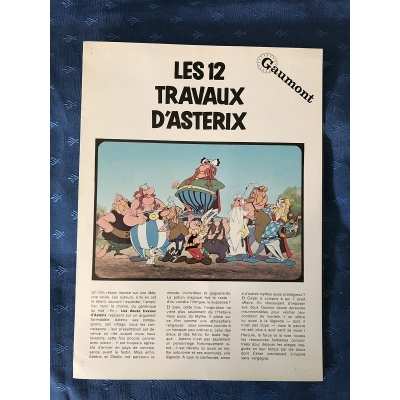 Astérix dossier de presse ' les 12 travaux d'Astérix "