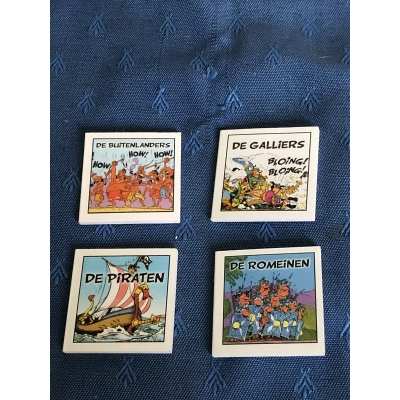 Asterix the 4 mini bd nutella kinder bilingual. french / dutch