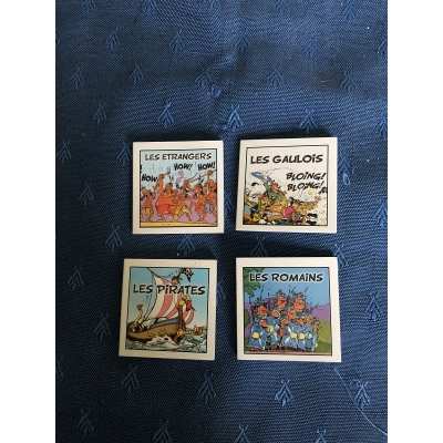 Asterix the 4 mini bd nutella kinder bilingual. french / dutch