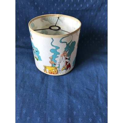 ultra rare Asterix abat jour from 1974 in very good condition
