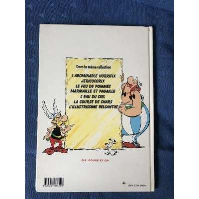 Astérix Les pirates GP rouge et or