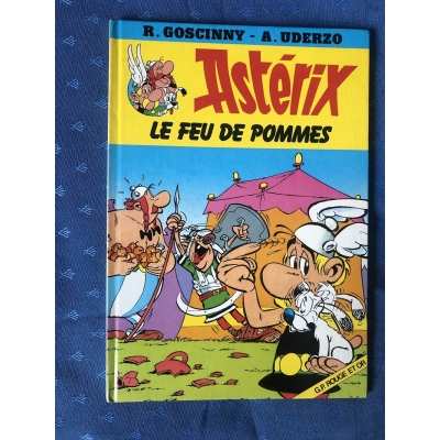 Astérix Le feu de pommes GP rouge et or