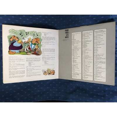 rare Astérix livre disque le menhir d'or de 1967( vinyle LP 33t ) rare Astérix livre disque le menhir d'or de 1967( vinyle LP 33t )