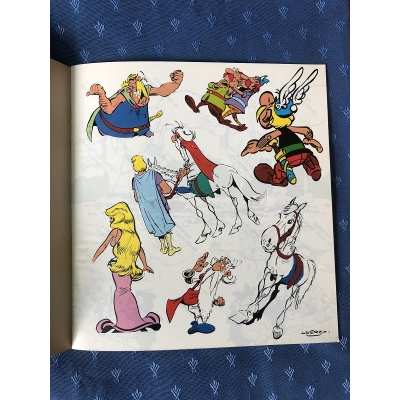 Rare Astérix " coller et colorier " de 1981 livret 1 neuf Rare Astérix " coller et colorier " de 1981 livret 1 neuf