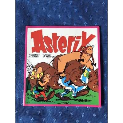 Rare Astérix " coller et colorier " de 1981 livret 2 neuf Rare Astérix " coller et colorier " de 1981 livret 2 neuf