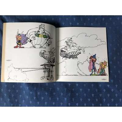 Rare Astérix " coller et colorier " de 1981 livret 2 neuf Rare Astérix " coller et colorier " de 1981 livret 2 neuf