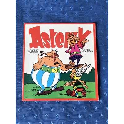 Rare Astérix " coller et colorier " de 1981 livret 3 neuf Rare Astérix " coller et colorier " de 1981 livret 3 neuf