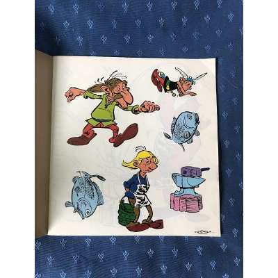 Rare Astérix " coller et colorier " de 1981 livret 3 neuf Rare Astérix " coller et colorier " de 1981 livret 3 neuf